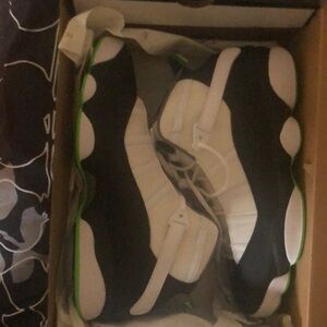 Jordon 6 RINGS White/Green Strike-Black men’s size 13